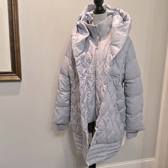 Jessica Simpson ICE grey quilted puffer jacket NWT XL - Picture 2 of 13
